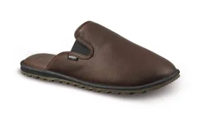 2022 Vans Mountain Mule Snow Slipper in Brown Leather Baldface Color