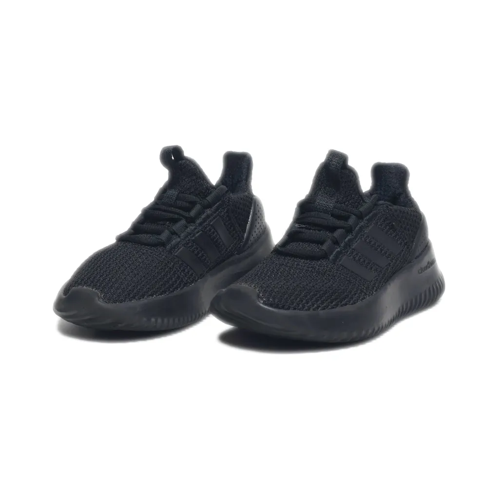 Adidas Cloudfoam Sport Shoes Fabric Black Colour For Kids