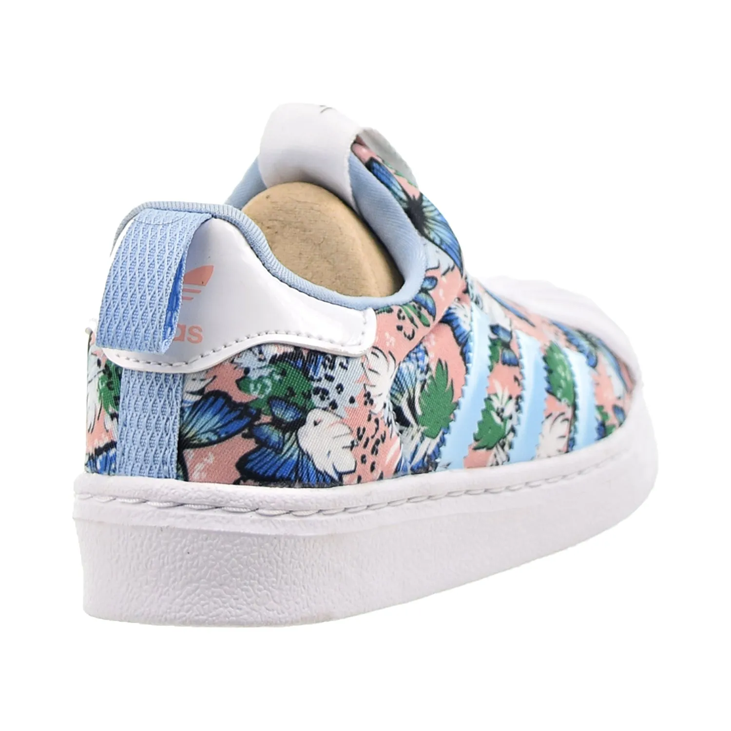 Adidas Superstar 360 Slip-On Little Kids' Shoes Haze Coral-Clear Sky-Cloud White