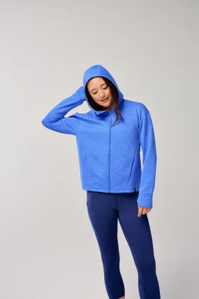 Brooks | Active Midweight Hoodie | Women's | Heather Bluebell
