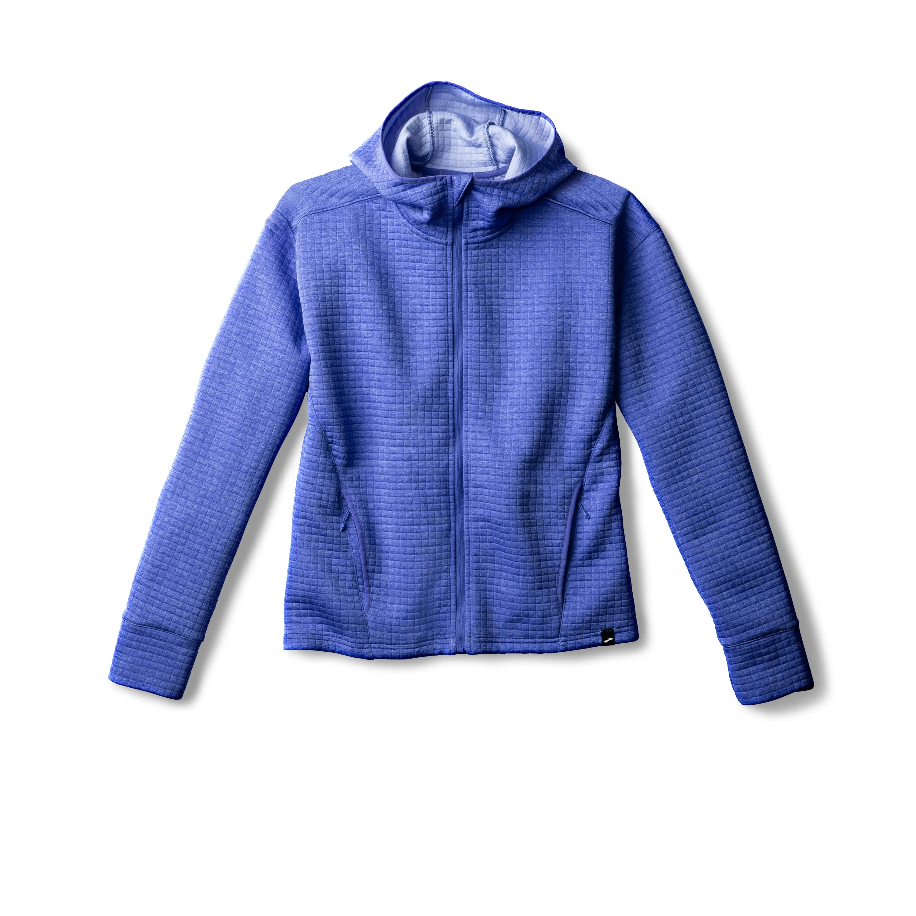 Brooks | Active Midweight Hoodie | Women's | Heather Bluebell