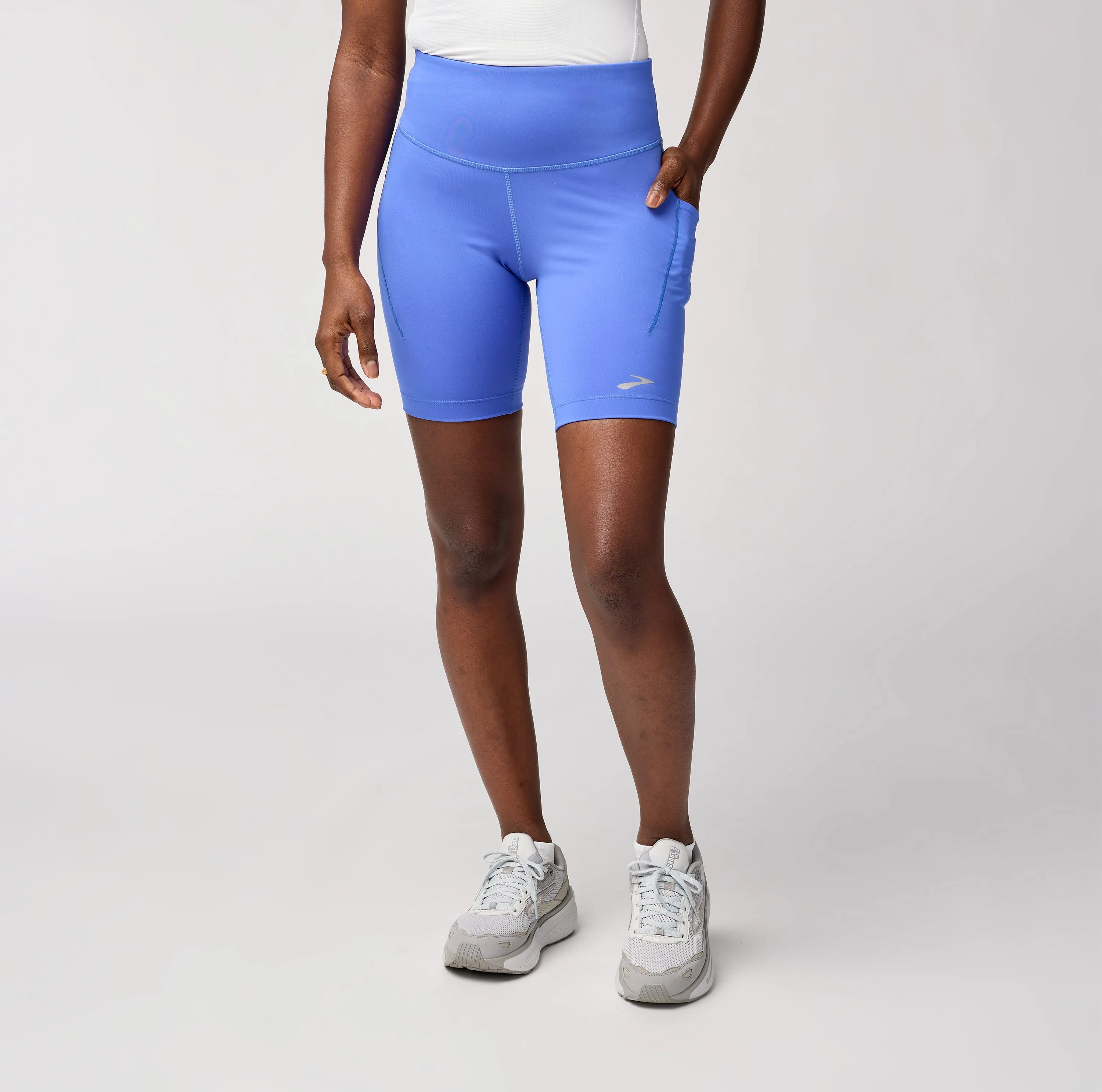 Brooks | Spark 8" Short Tight | Women's | Bluebell