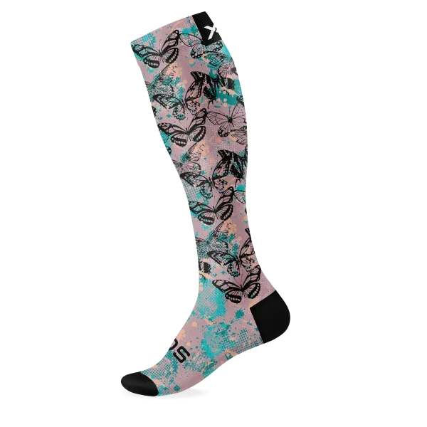 Butterflies Knee High Socks