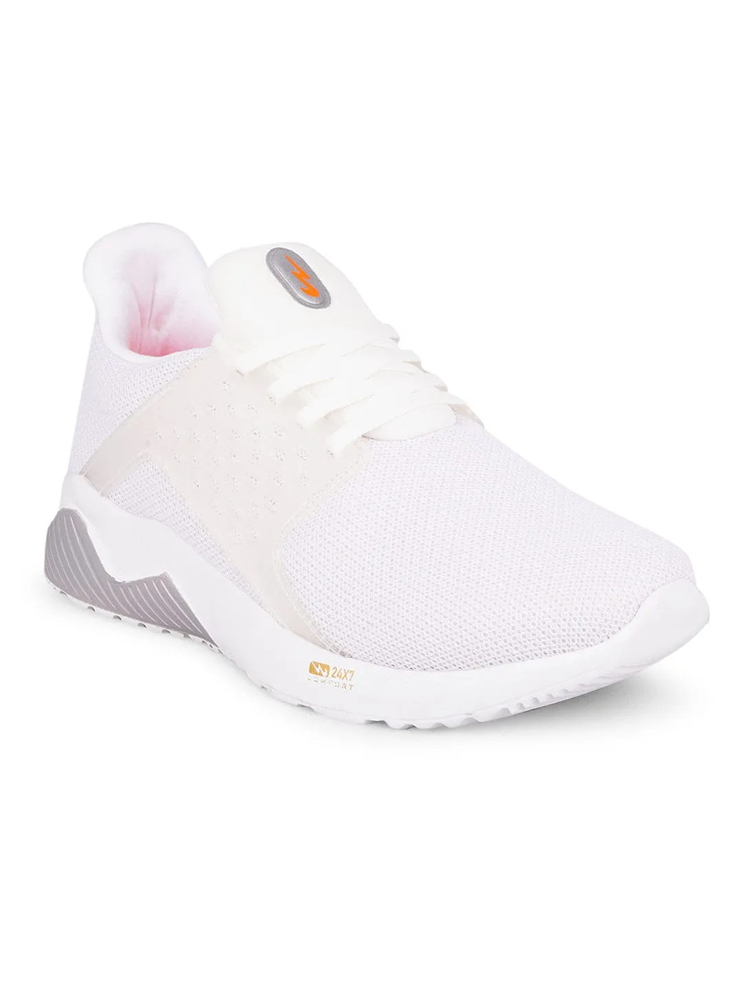 CAMP-ACHIEVER White Men's Running Shoes