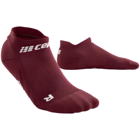 CEP | The Run No Show Socks 4.0 | Women's | Dark Red