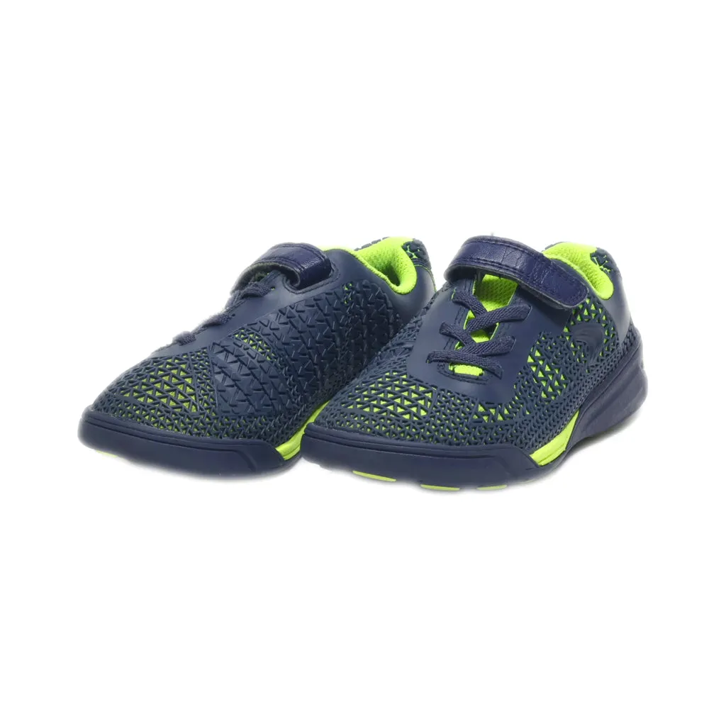 Clarks Sport Shoes Leather Blue Colour For Kids