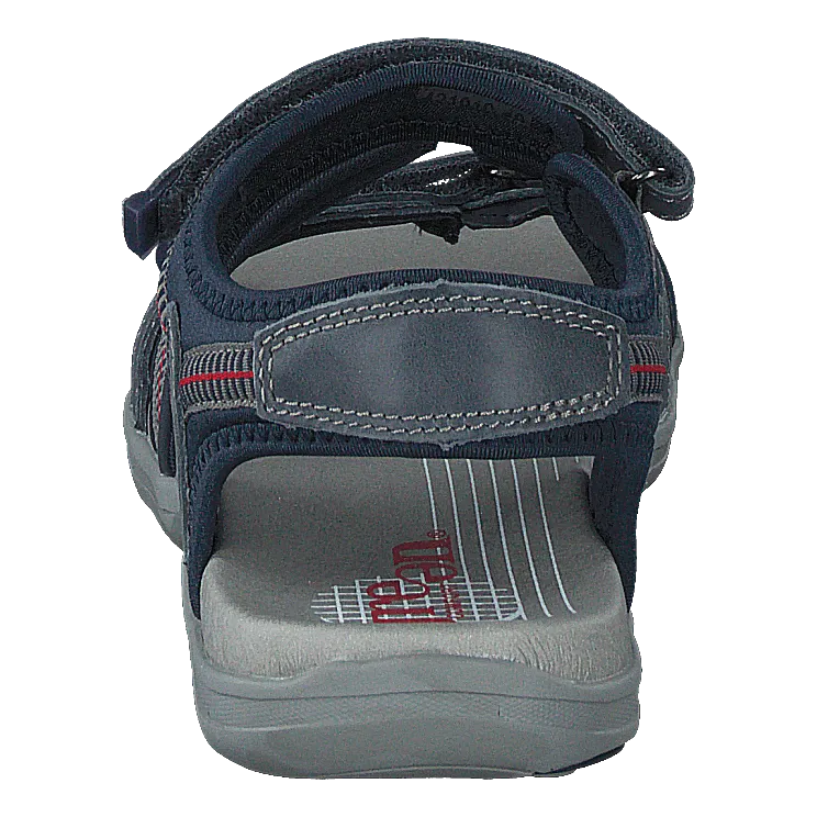 Corsica W. Slim Velcro Straps Marine Blue
