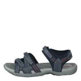 Corsica W. Slim Velcro Straps Marine Blue