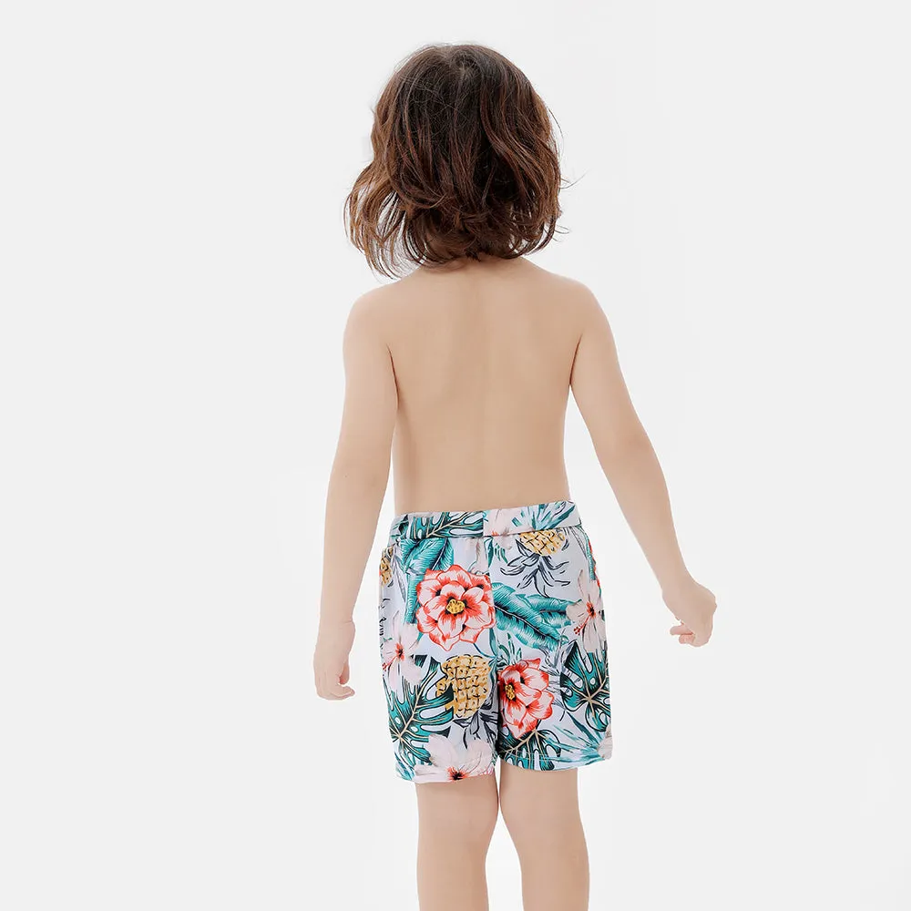 Family Matching bikini swimsuit swimwear parent-child outfit
