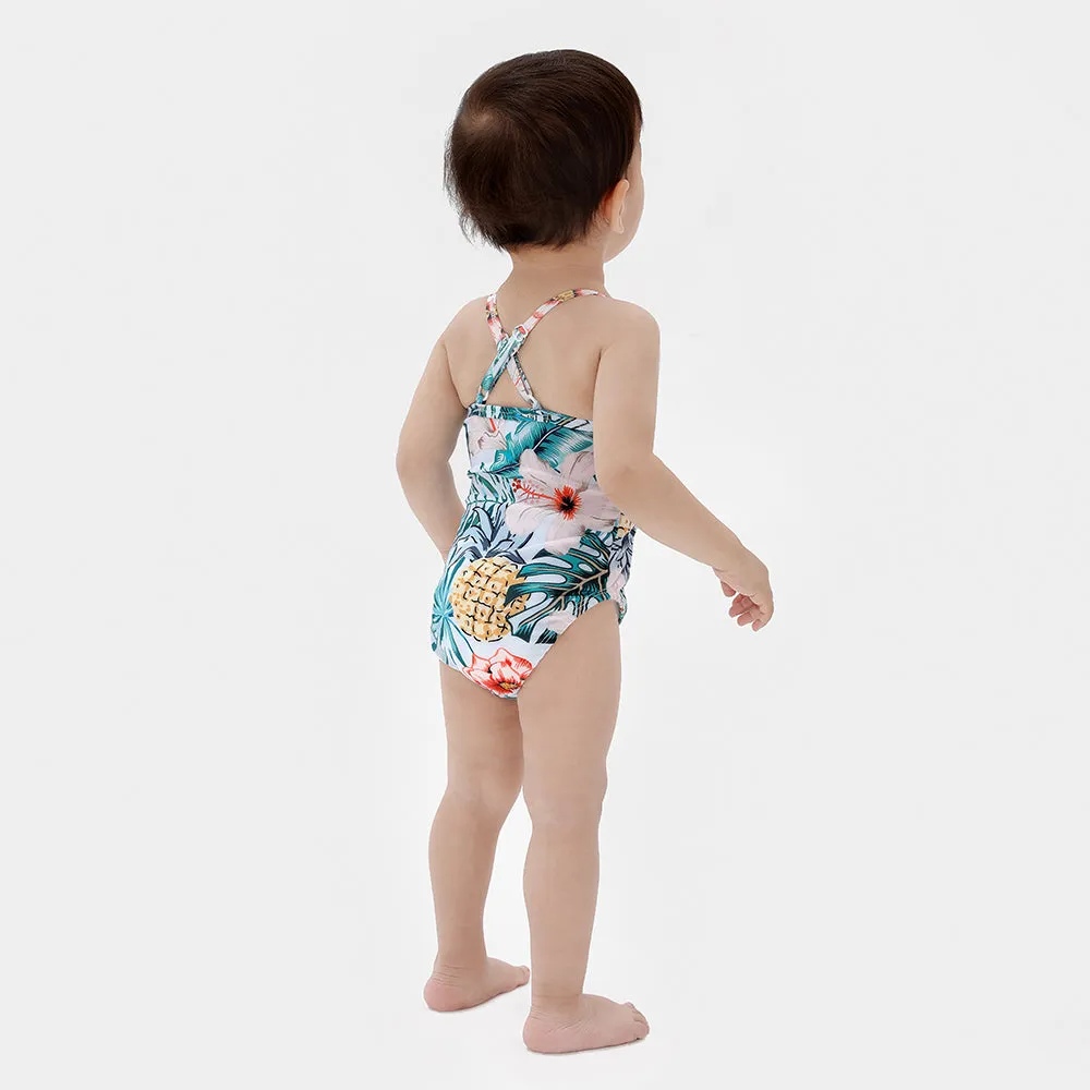 Family Matching bikini swimsuit swimwear parent-child outfit