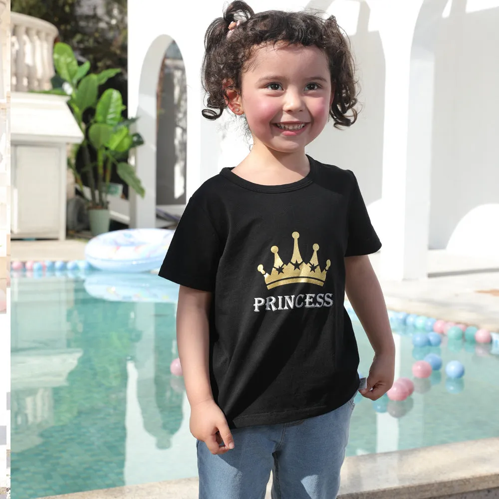Family Matching cotton T-shirt parent-child outfit