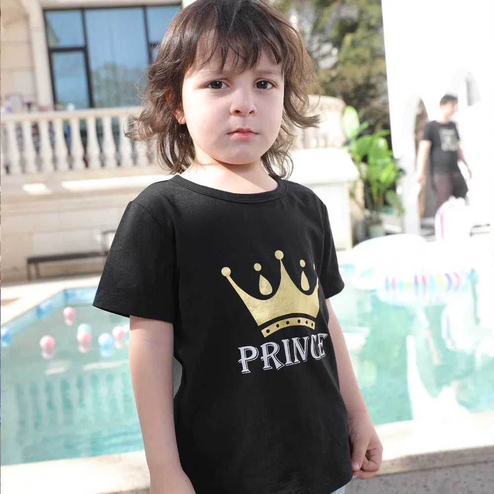 Family Matching cotton T-shirt parent-child outfit