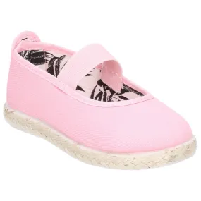 Flossy Astro Junior Ballerina Shoes for Kids Secure Elasticated Fit Mediterranean Jute Rope Wrap Scented Sole Comfortable & Stylish