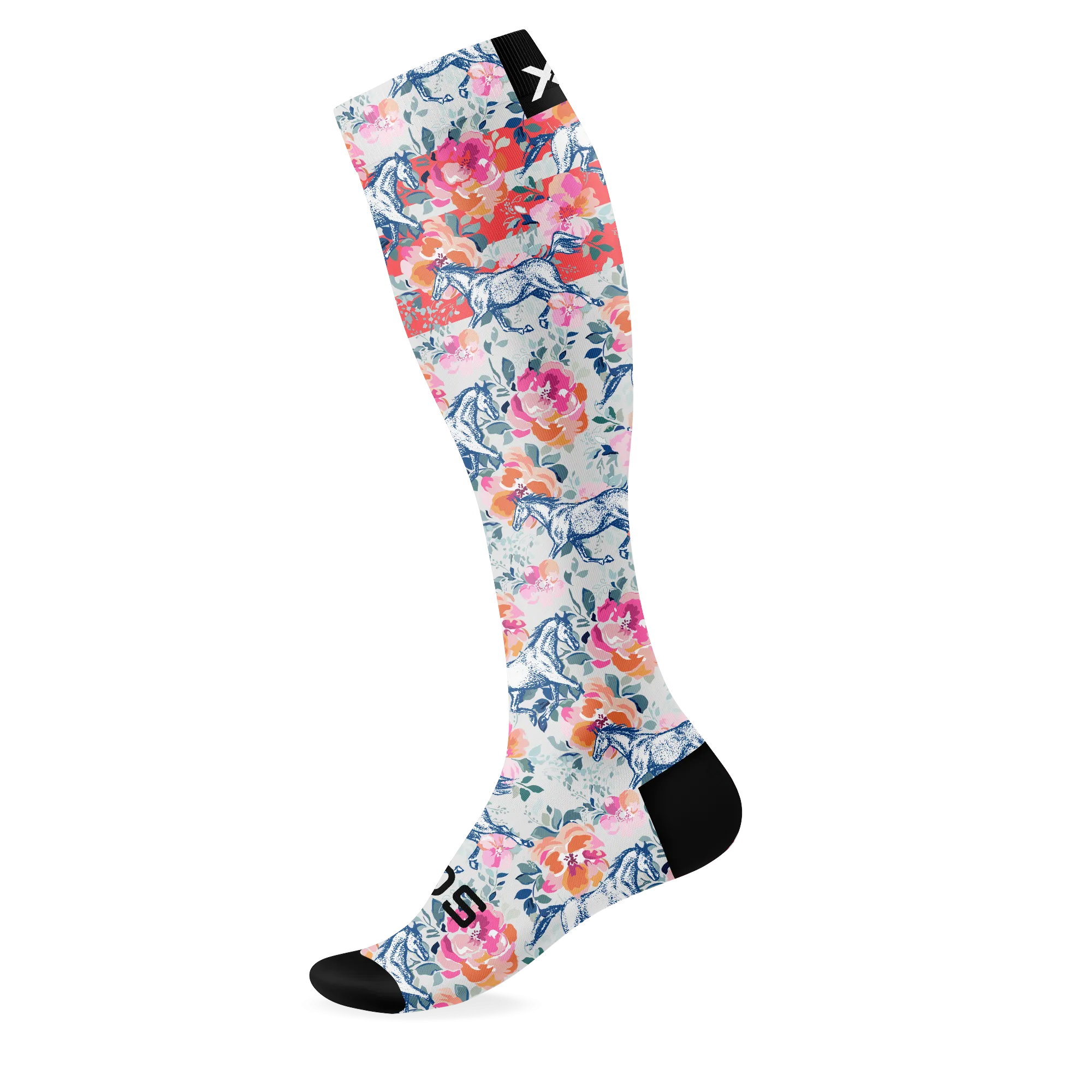 Horses Knee High Socks