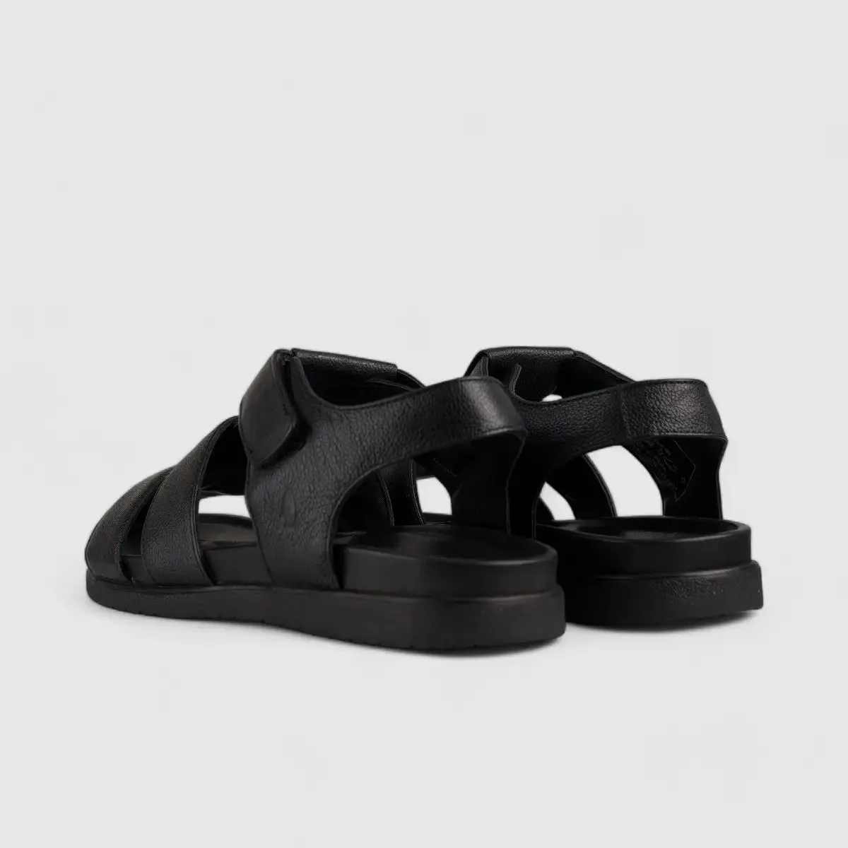 Hp Joe Leather Sandal Black 00866