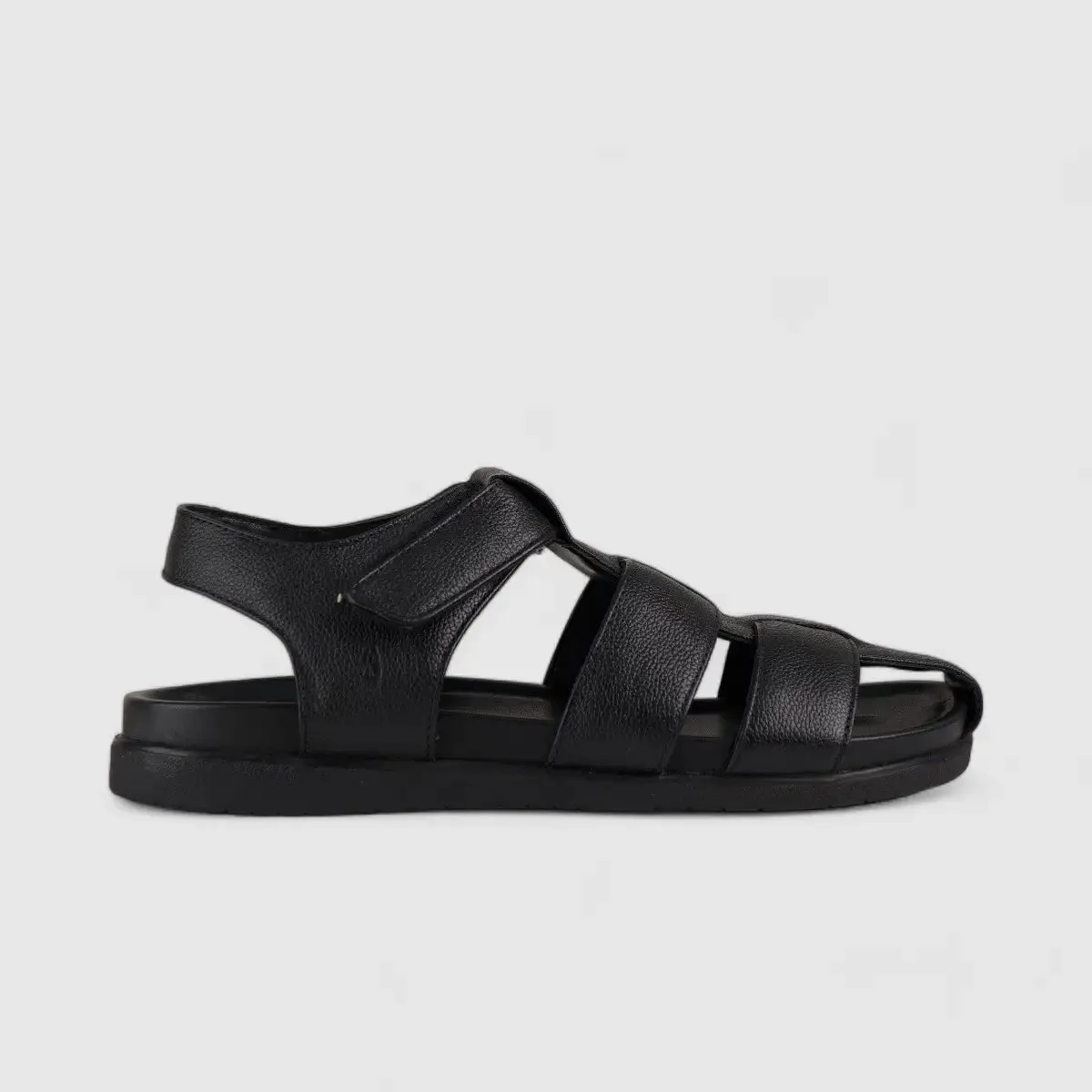Hp Joe Leather Sandal Black 00866