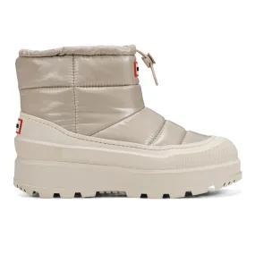 Hunter Women's Amble Waterproof Snow Booties Light Natural HWAMBLE 110