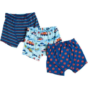Macaron   Me Bamboo Boys Boxer Briefs Set - Rescue