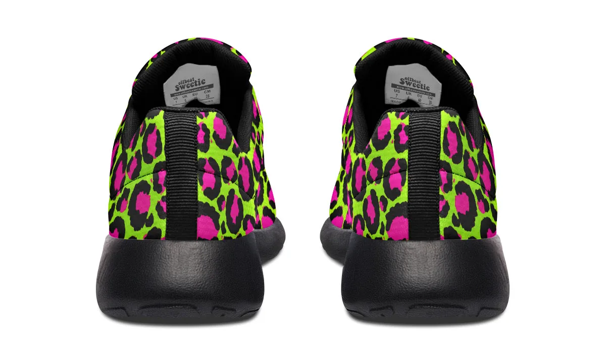 Neon Leopard Sneakers