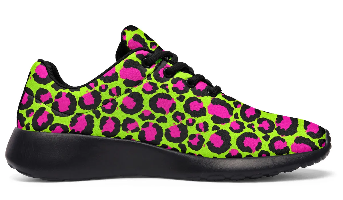 Neon Leopard Sneakers