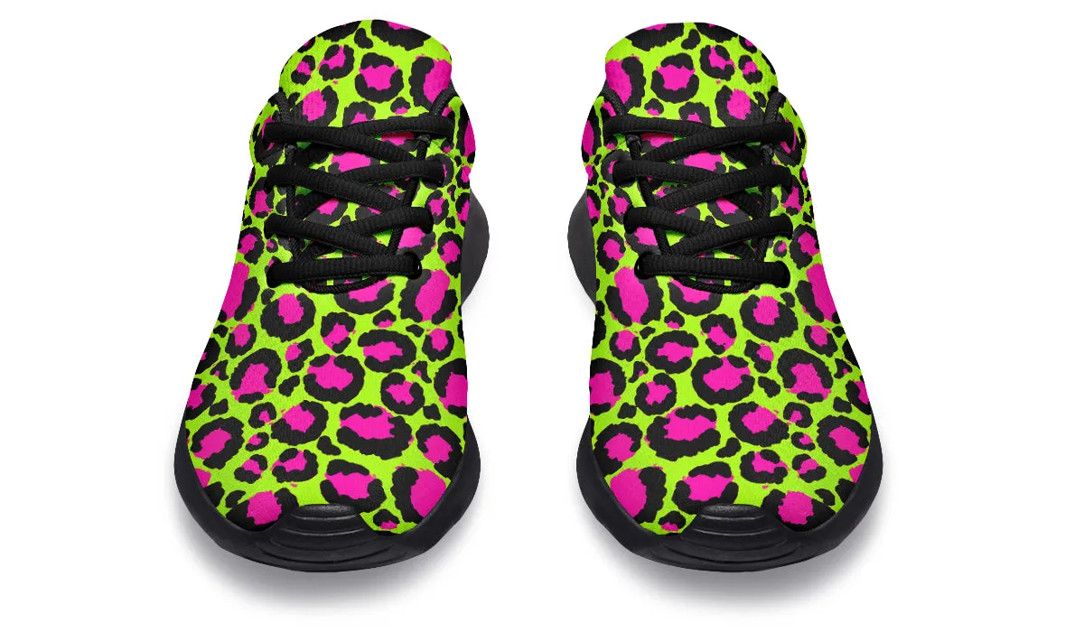 Neon Leopard Sneakers