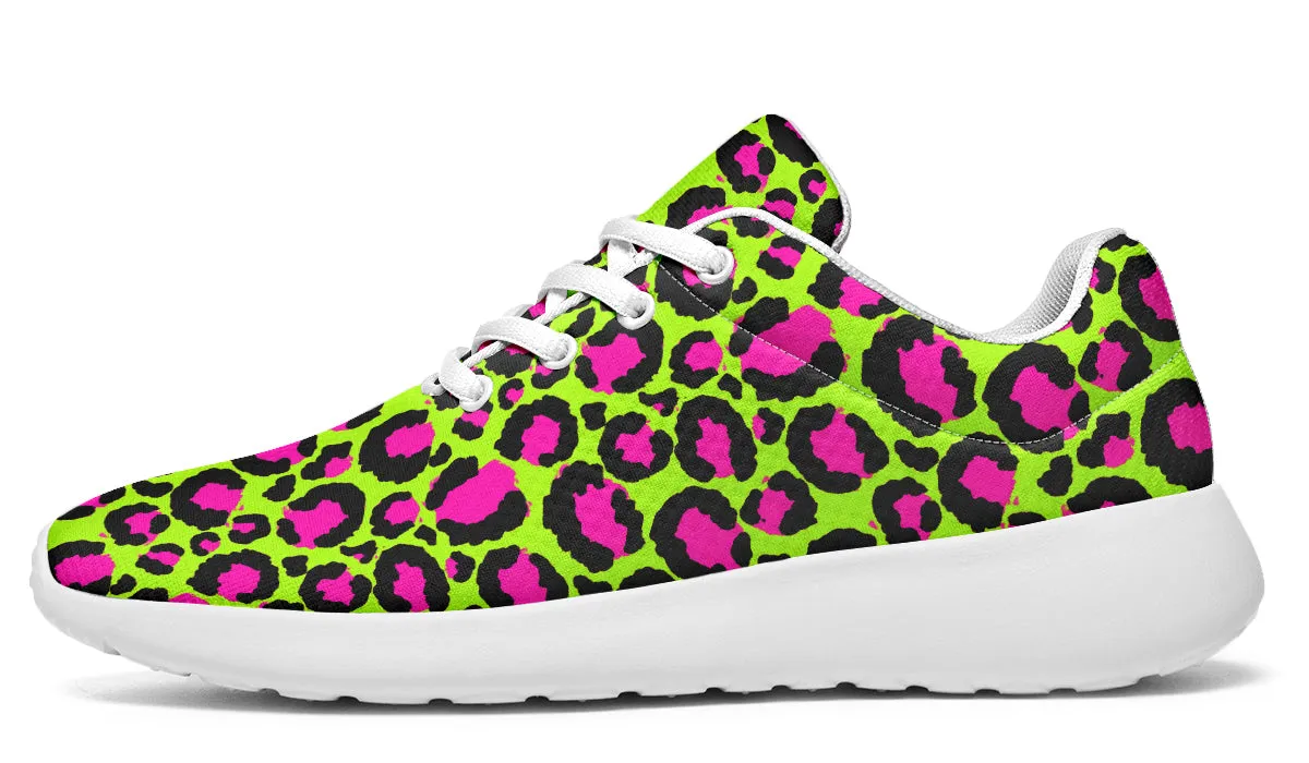 Neon Leopard Sneakers