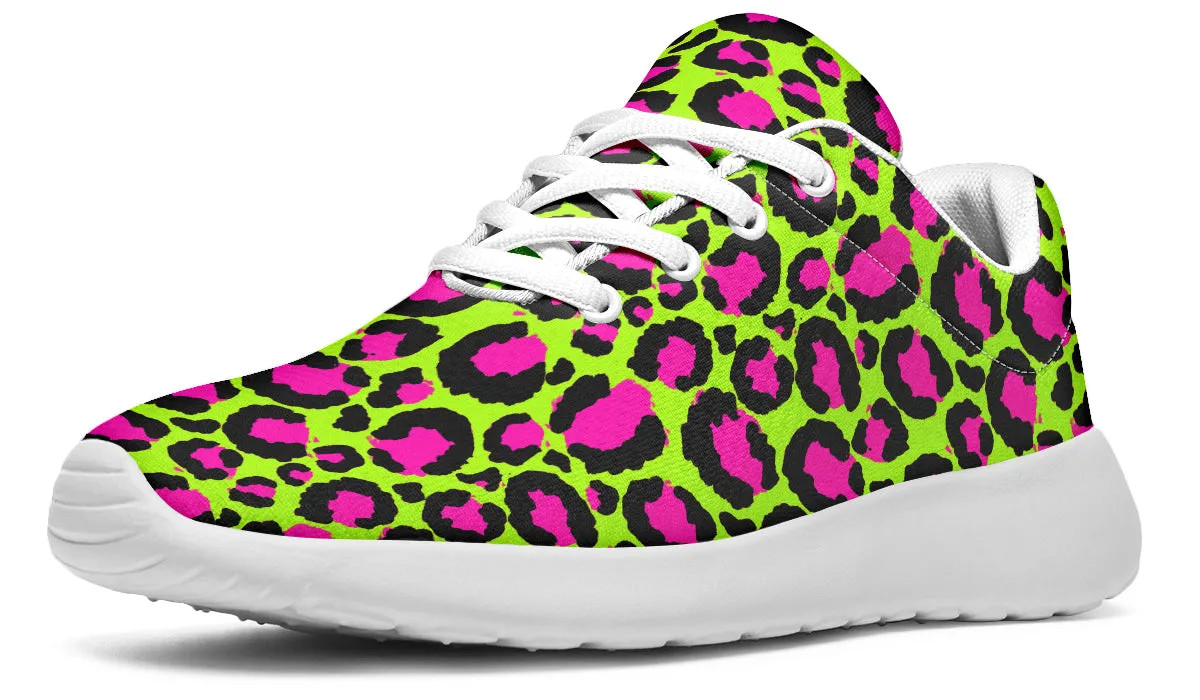 Neon Leopard Sneakers