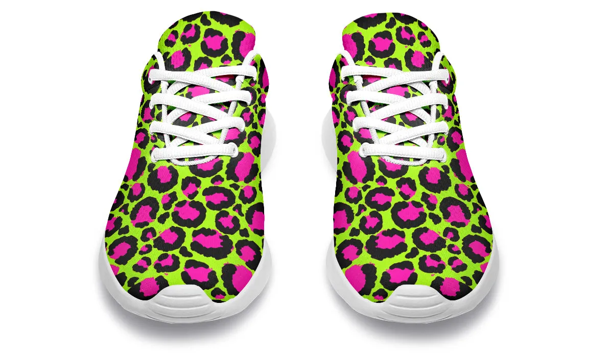 Neon Leopard Sneakers