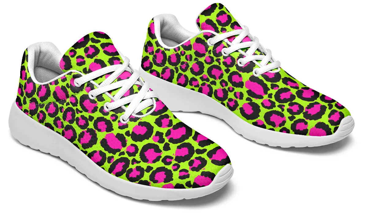 Neon Leopard Sneakers