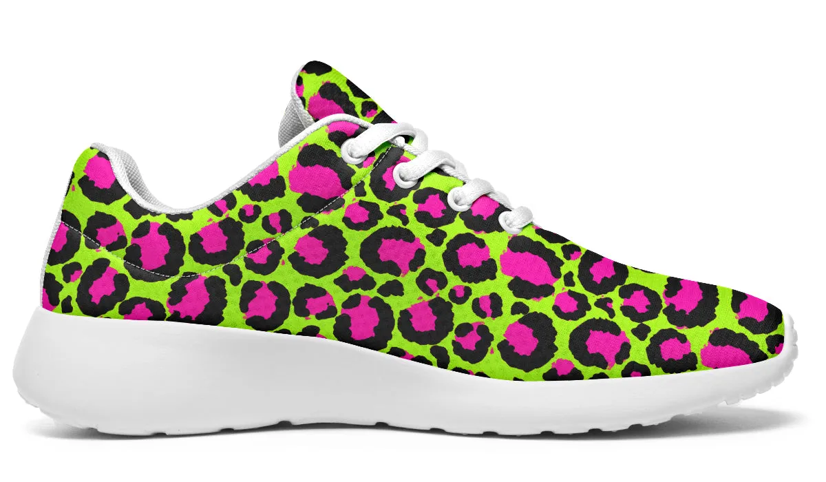 Neon Leopard Sneakers