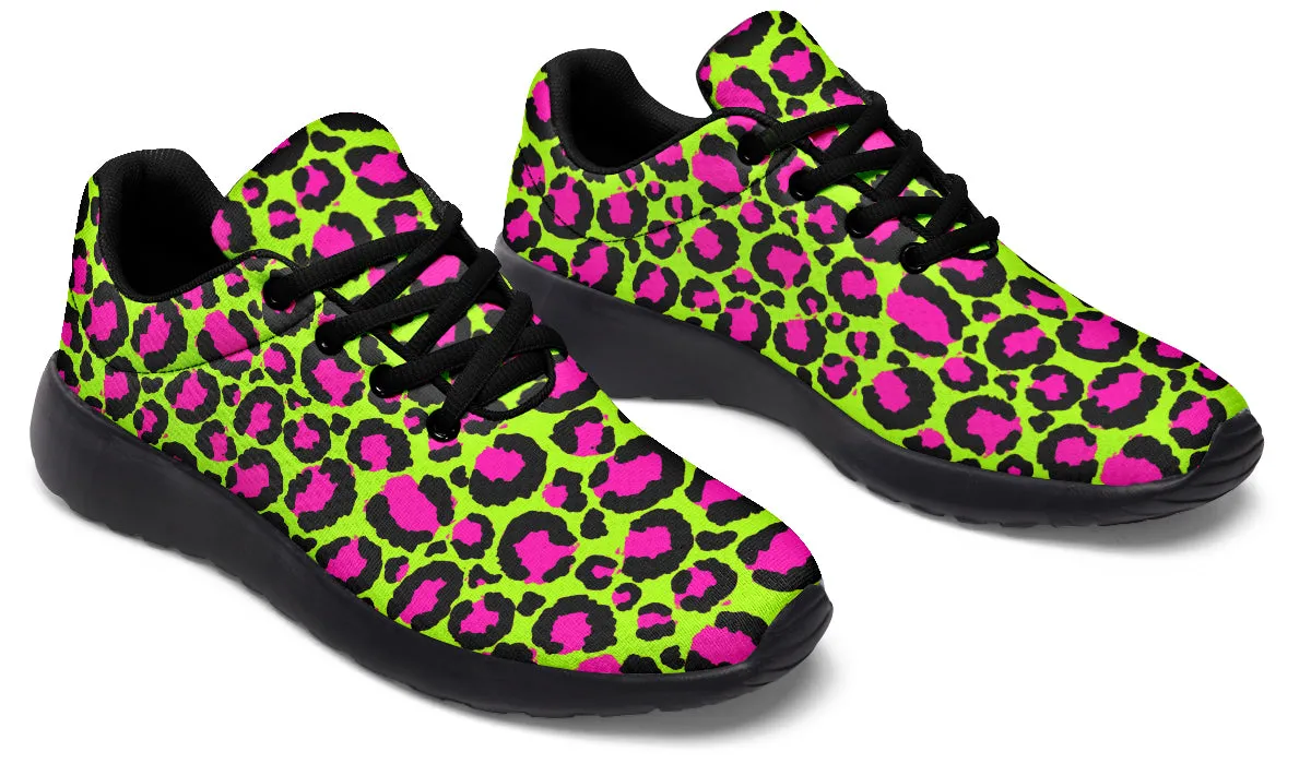 Neon Leopard Sneakers