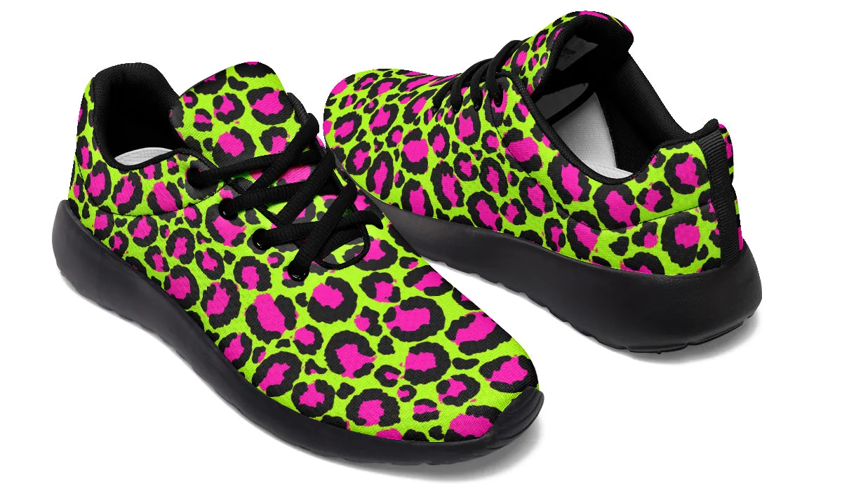 Neon Leopard Sneakers