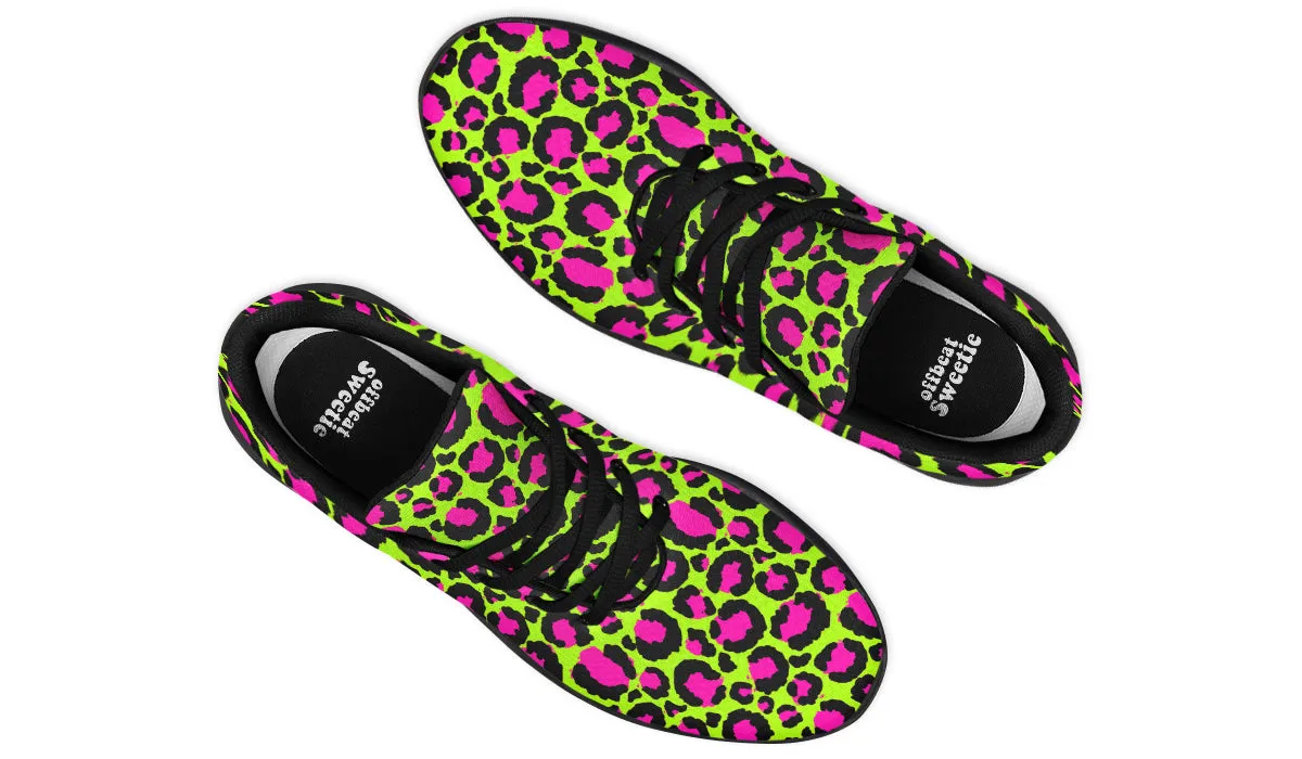 Neon Leopard Sneakers