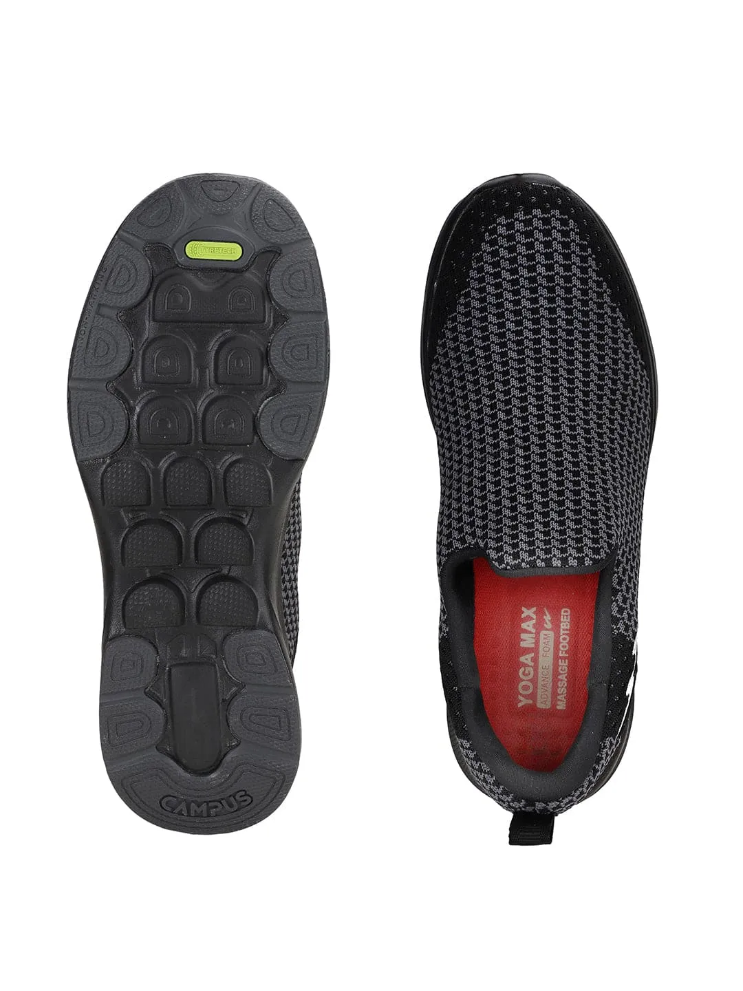PROFUN Black Men's Casual Shoes