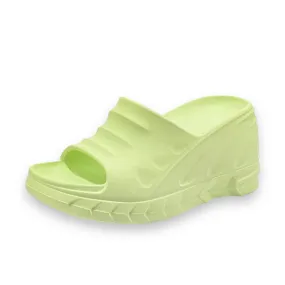 Rubber Wedge Sandal