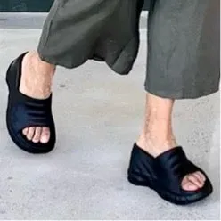 Rubber Wedge Sandal