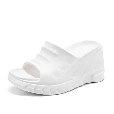 Rubber Wedge Sandal