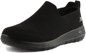 Skechers Men's Go Walk Max-Athletic Air Mesh Slip on Walkking Shoe Sneaker,Black/Black/Black,9.5 M US