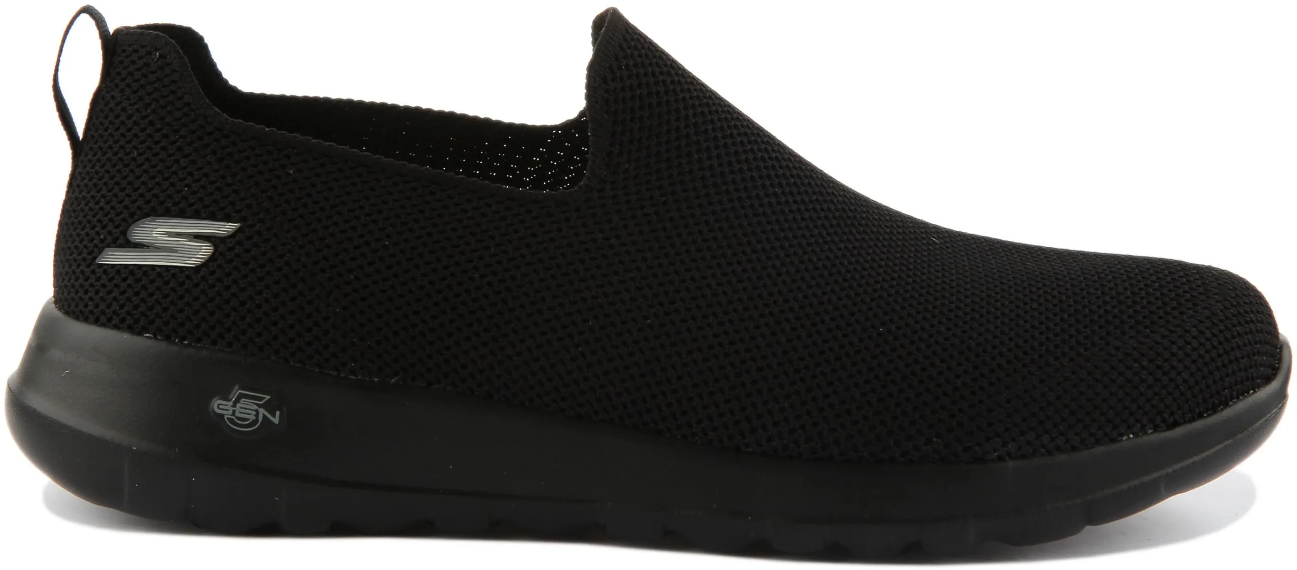 Skechers Men's Go Walk Max-Athletic Air Mesh Slip on Walkking Shoe Sneaker,Black/Black/Black,9.5 M US