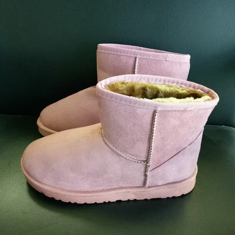 Snow Ankle Fur Casual Flat Boots