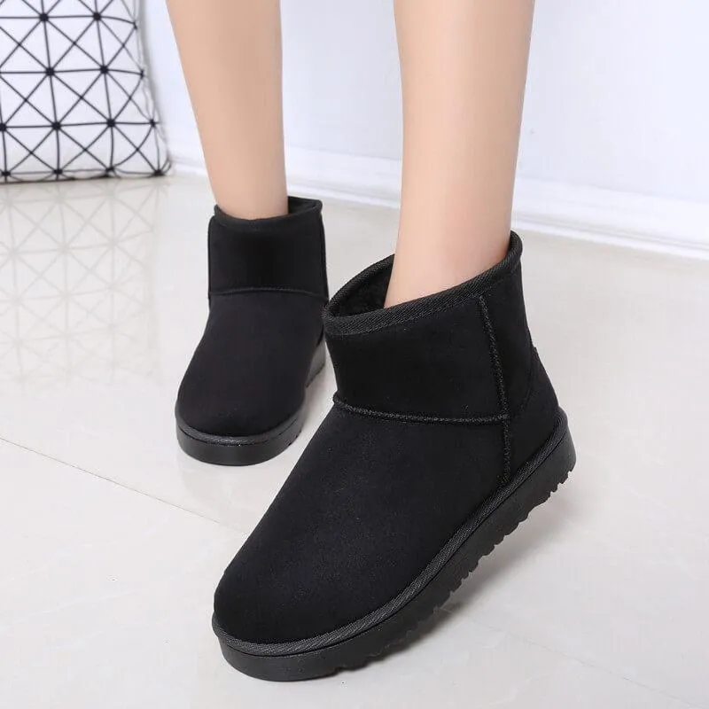 Snow Ankle Fur Casual Flat Boots