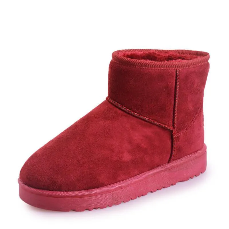 Snow Ankle Fur Casual Flat Boots