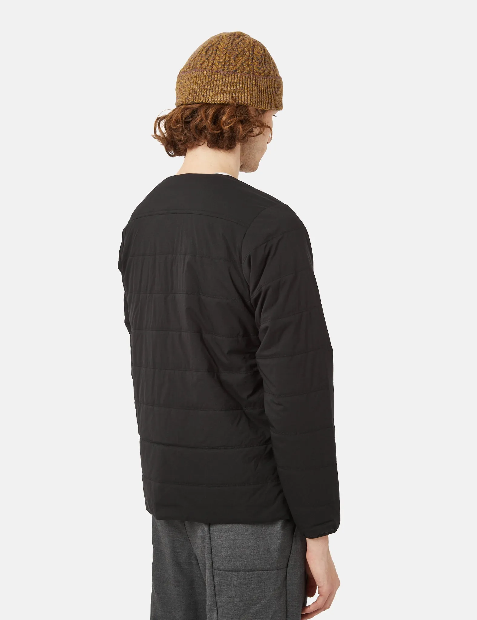 Snow Peak Flexible Insulated Cardigan - Black