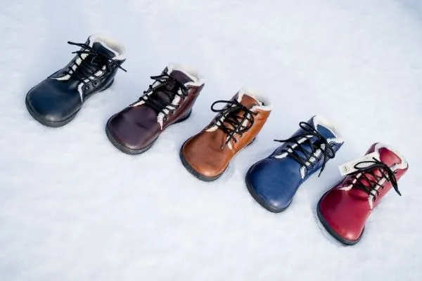 Sundara Winter Barefoot Women’s Ankle Boots - Burgundy