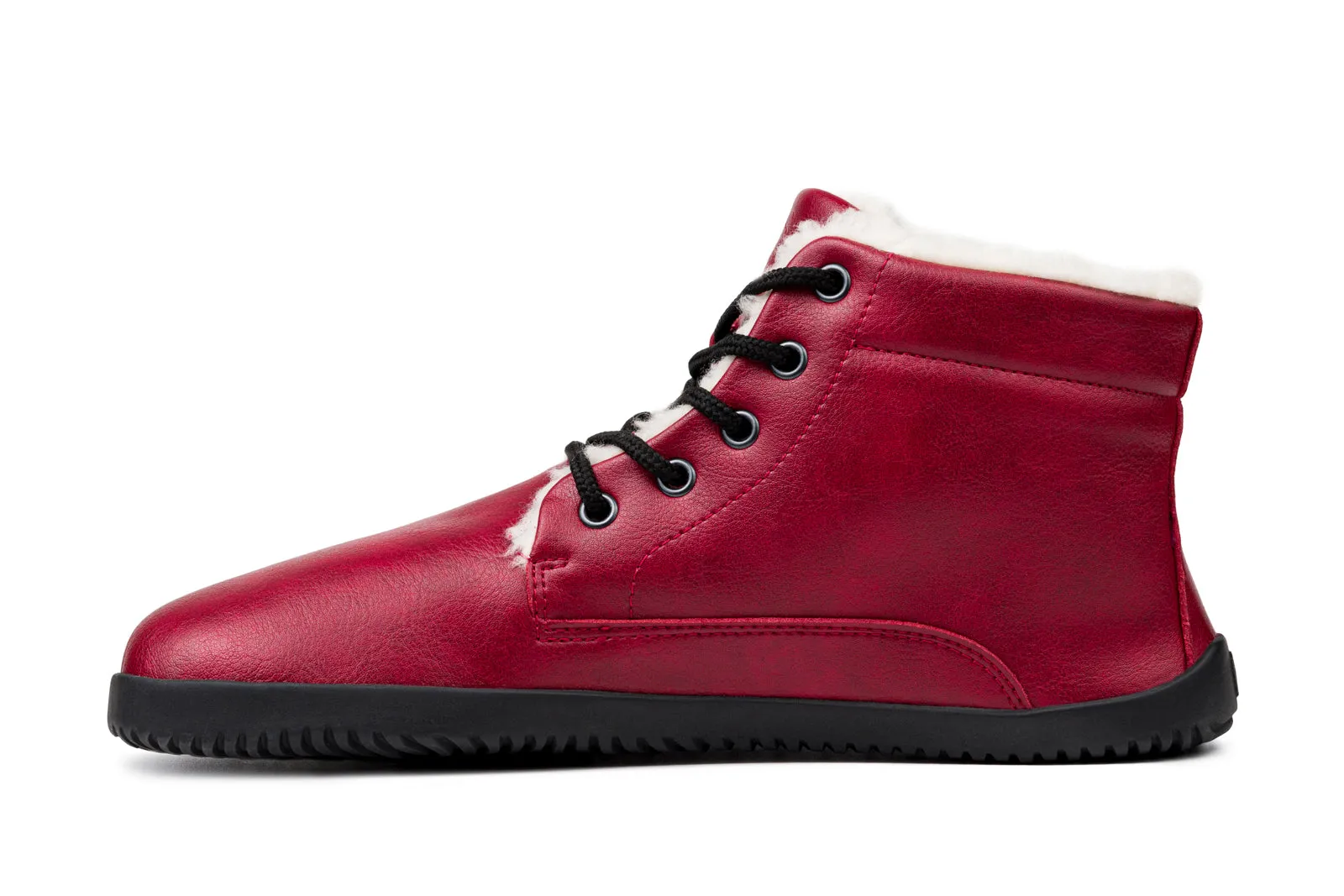 Sundara Winter Barefoot Women’s Ankle Boots - Burgundy
