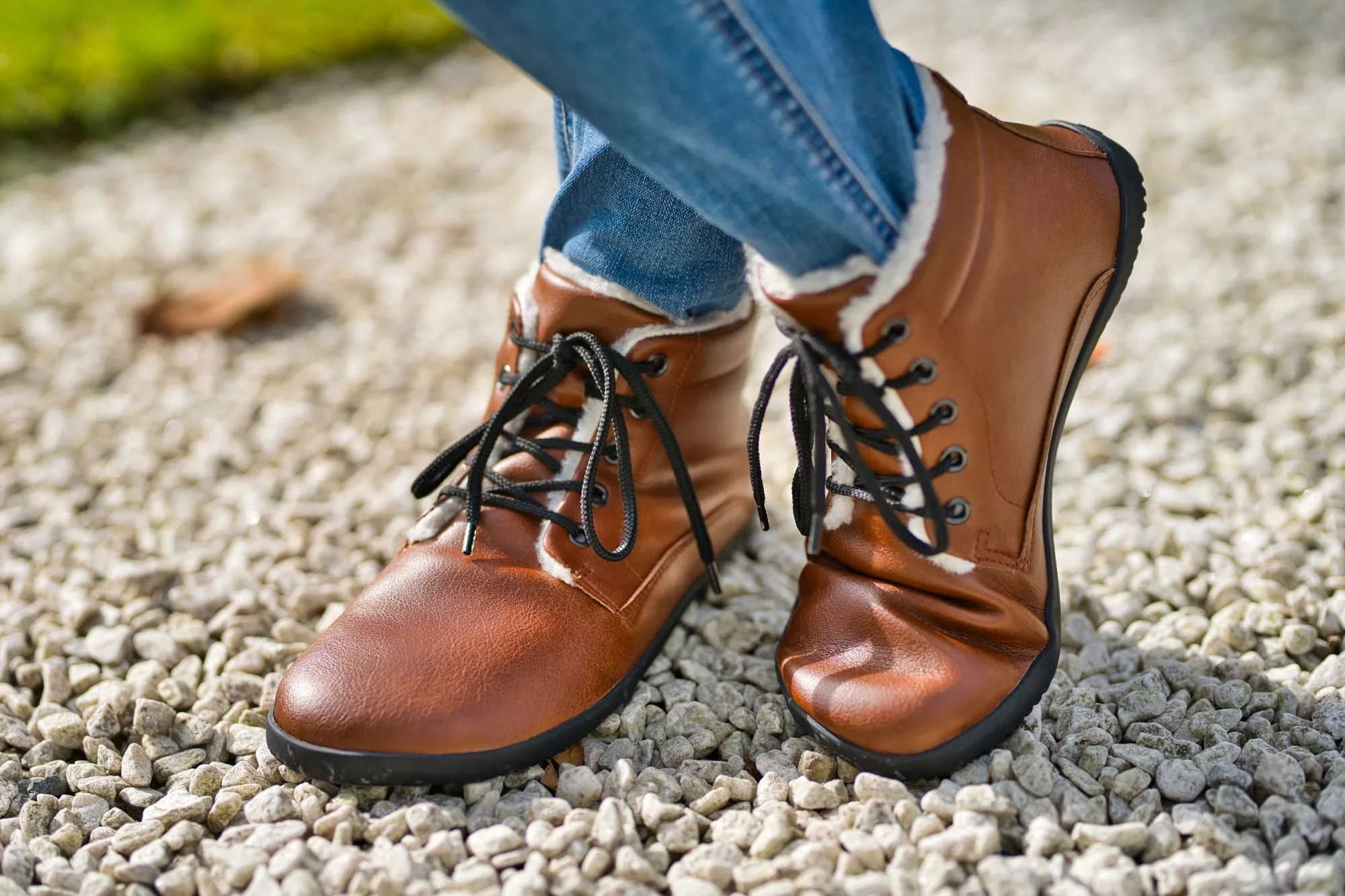 Sundara Winter Barefoot Women’s Ankle Boots - Light Brown