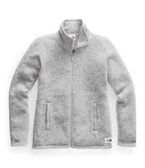 The North Face Women's Crescent Full-Zip, TNF Light Grey Heather, S