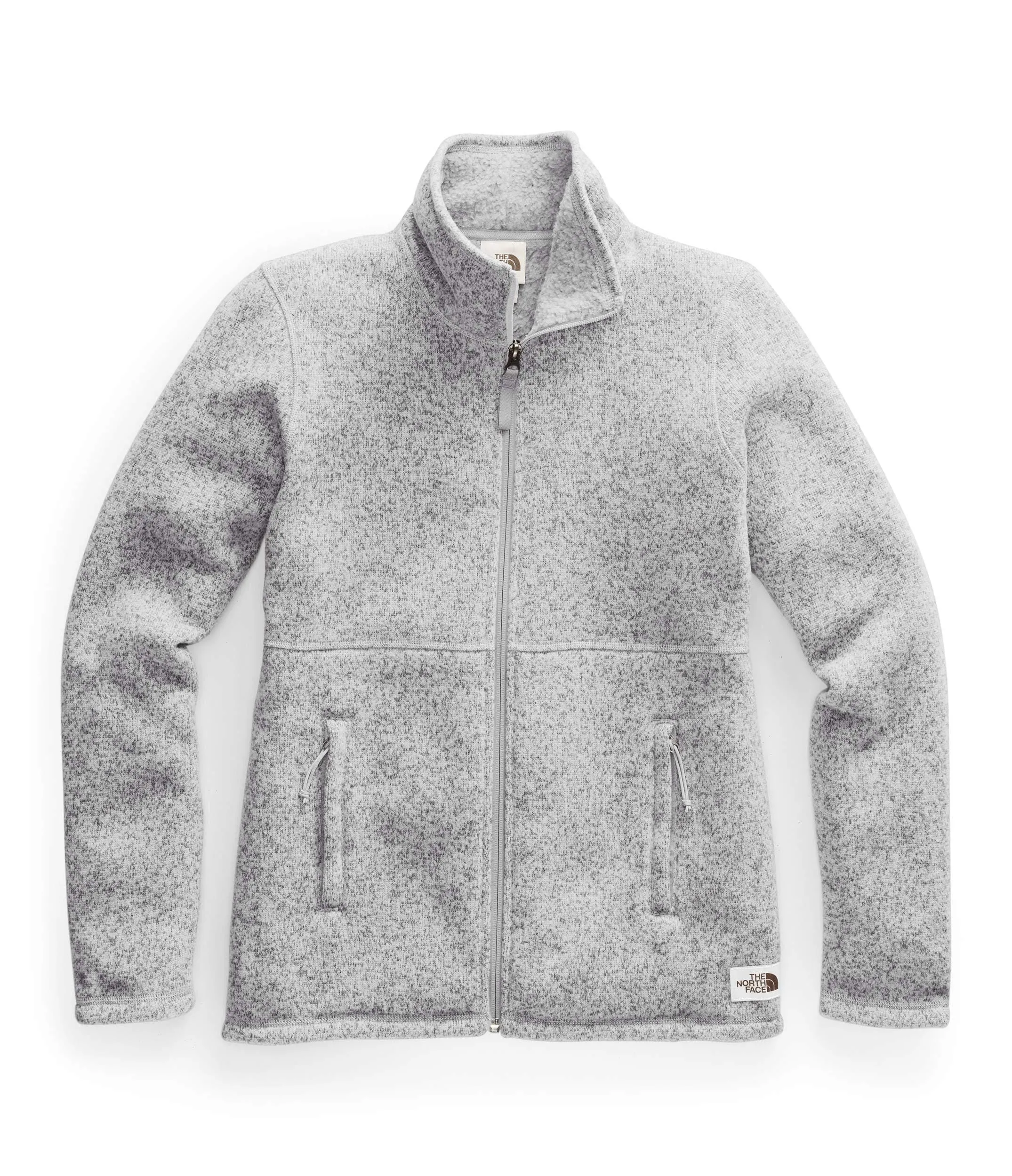 The North Face Women's Crescent Full-Zip, TNF Light Grey Heather, S