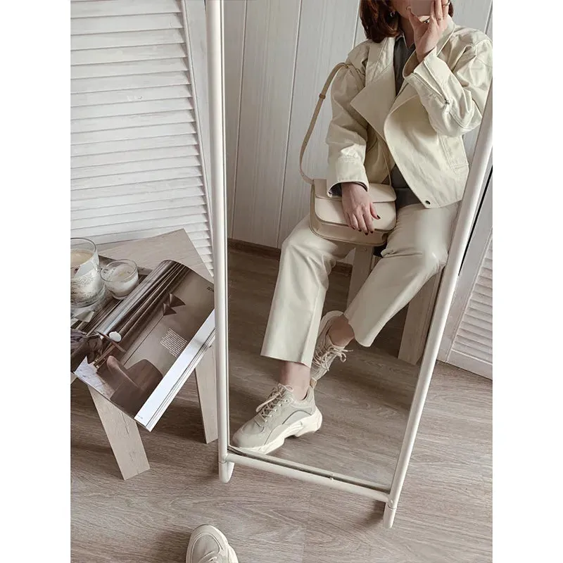 Trendy Lace-Up sneakers with Thick Sole
