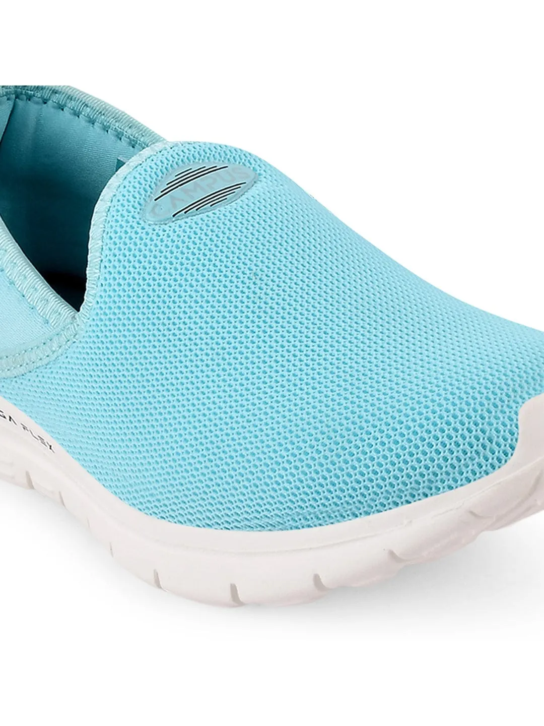 VIBRANT Blue Women's Slip-ons